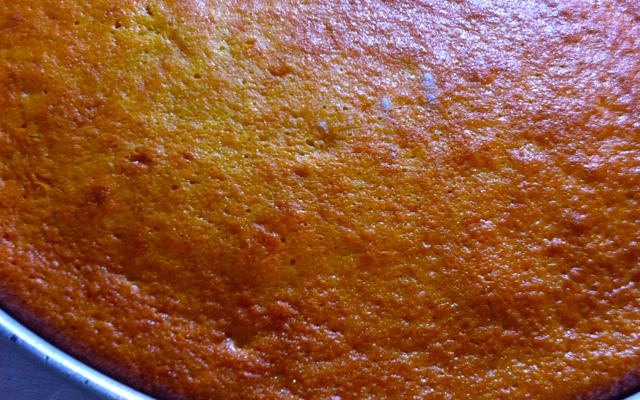 Bolo de milho cremoso