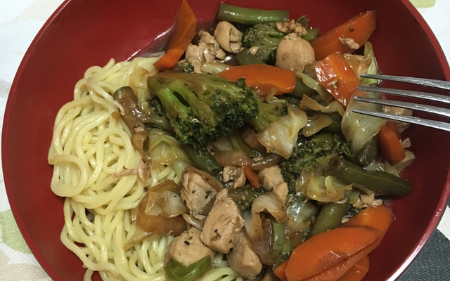 Yakissoba de frango