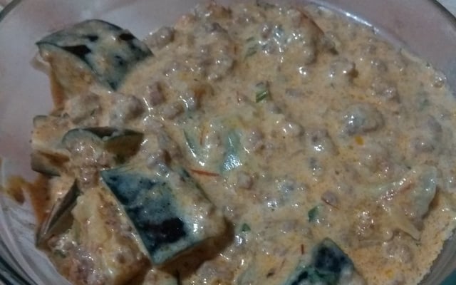 Estrogonofe de berinjela