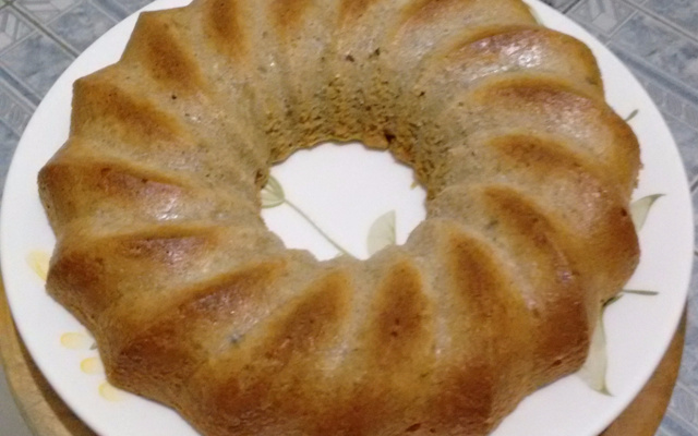 Bolo saudável de banana