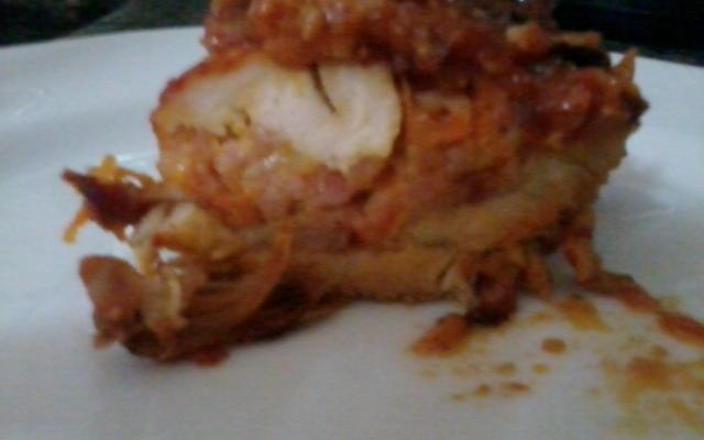 Peito de frango recheado Vapt-Vupt