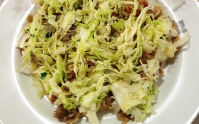 Arroz carreteiro paulista