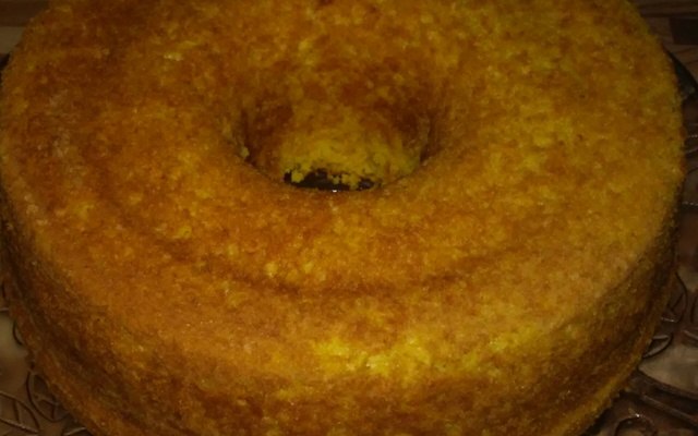 Bolo de milho cremoso