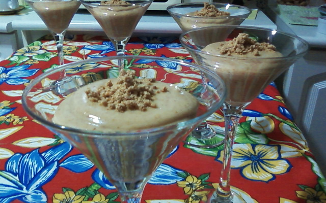 Mousse de paçoca