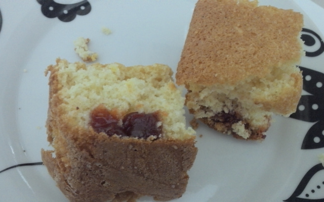 Pão de lógica com goiabada fácil