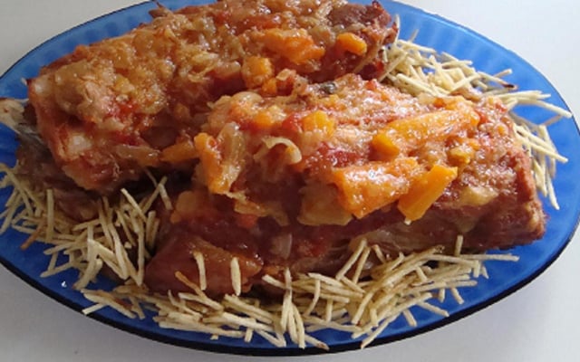 Costelinha na panela de pressão