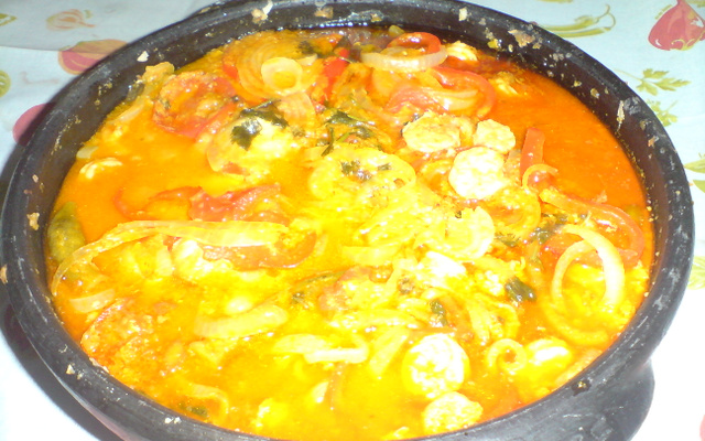 Moqueca de camarão