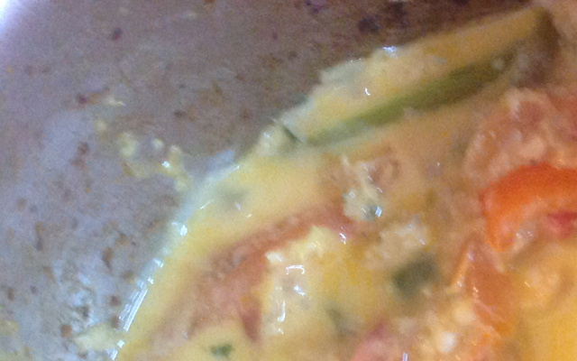 Bacalhau ao leite de coco