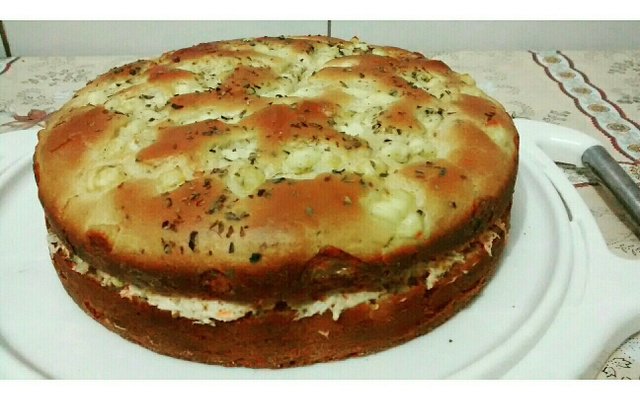 Pão bolo de liquidificador