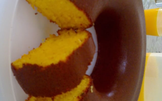 Bolo cremoso de milho - Pamonha assada