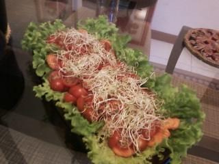 Salada expressa de verão