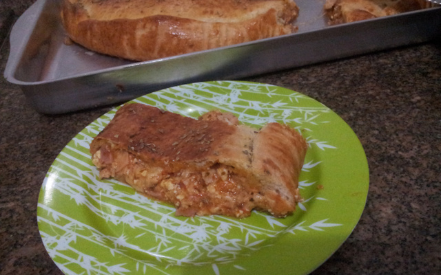 Calzone de frango