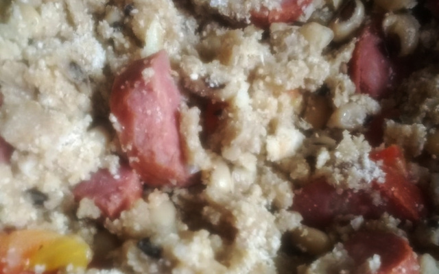 Farofa de feijão fradinho