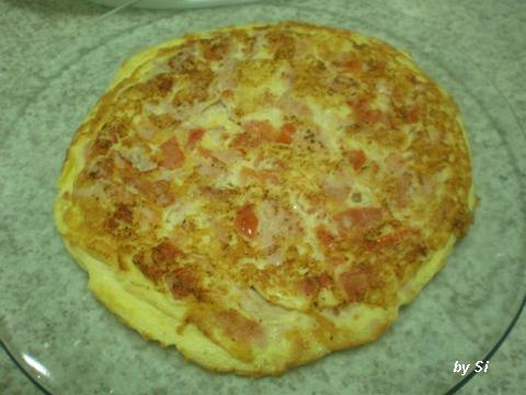 Omelete de pizza