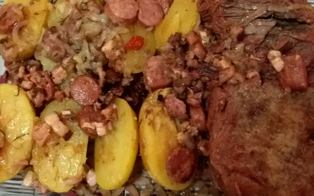 Fraldinha com batata