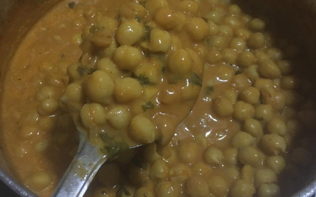 Strogonoff de grão-de-bico