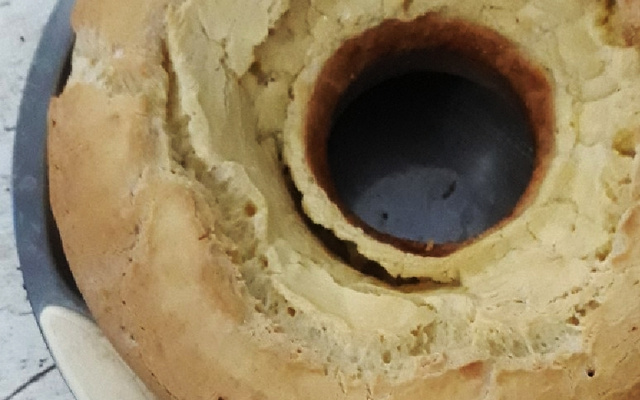 Bolo de goma do Maranhão