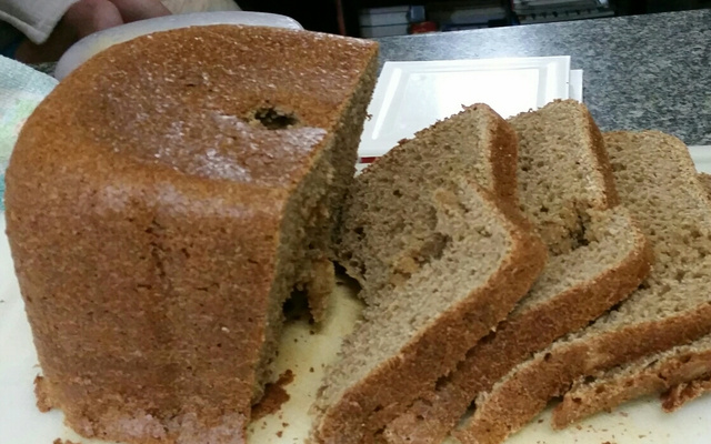 Pão australiano na máquina de pão