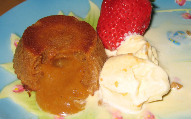 Petit gâteau de doce de leite