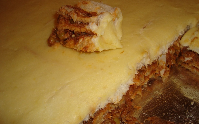 Bolo de festa salgado