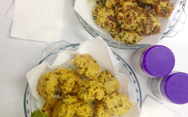 Bolinho de arroz sequinho