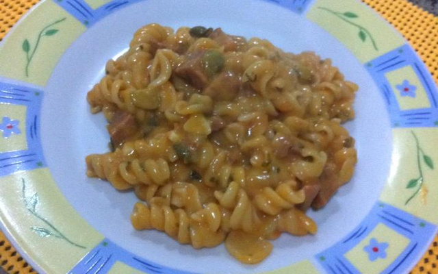 Macarrão de panela de pressão bem simples
