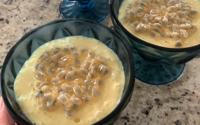 Mousse de maracujá fácil
