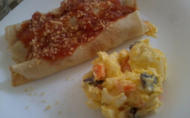 Massa básica de panqueca