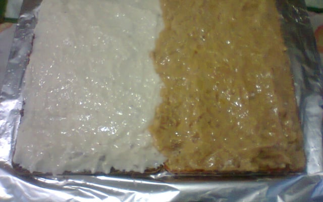 Bolo com dois recheios