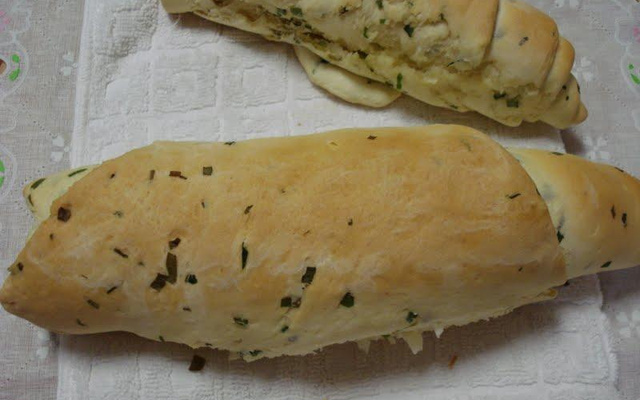 Pão caseiro com fermento em pó da Denise