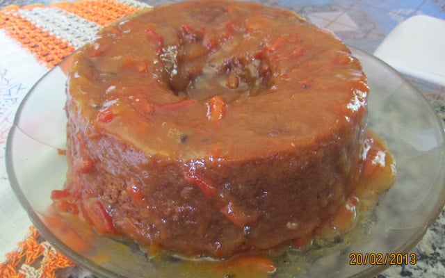 Bolo de caqui