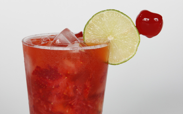 Caipirinha de morango