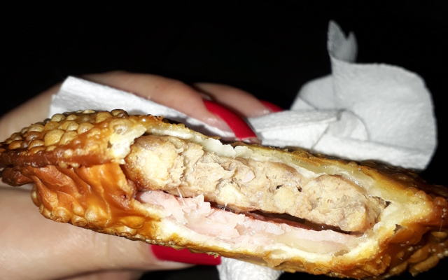 Pastel de hambúrguer