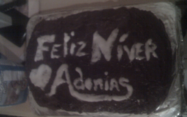 Bolo de aniversário