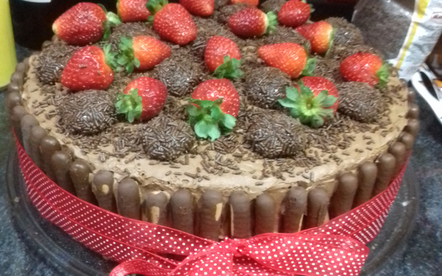 Torta de chocolate superfácil