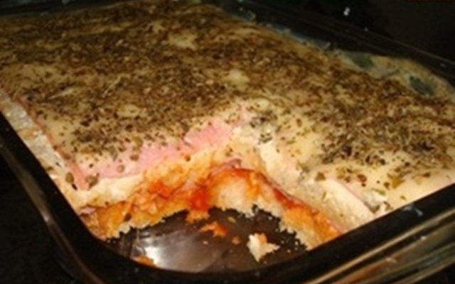 Misto quente de forno com catupiry