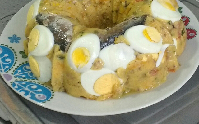 Cuscuz de sardinha fácil