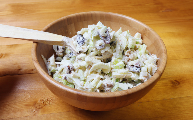 Salada de aipo com maçã