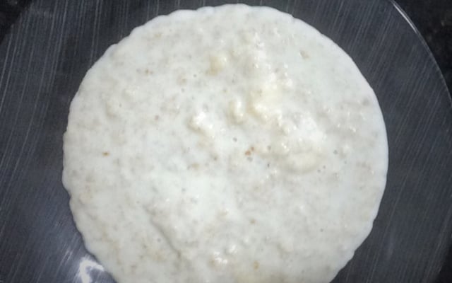 Mingau Delícia de Banana com Aveia