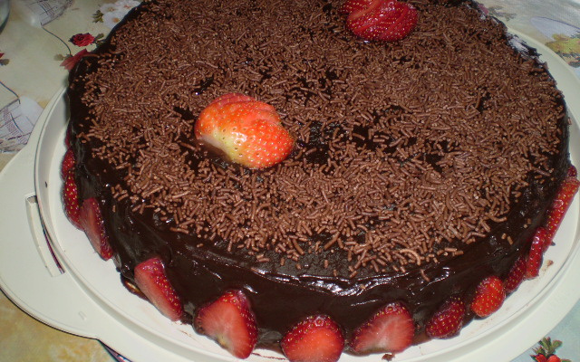 Bolo de chocolate especial