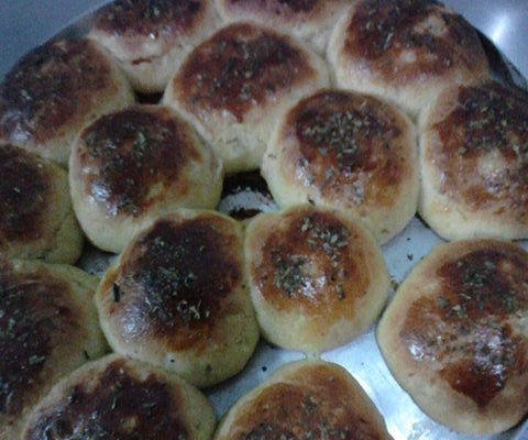 Pão de batata caseiro