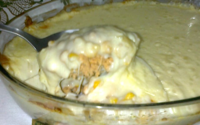 Frango ao creme de milho da Tia Merope