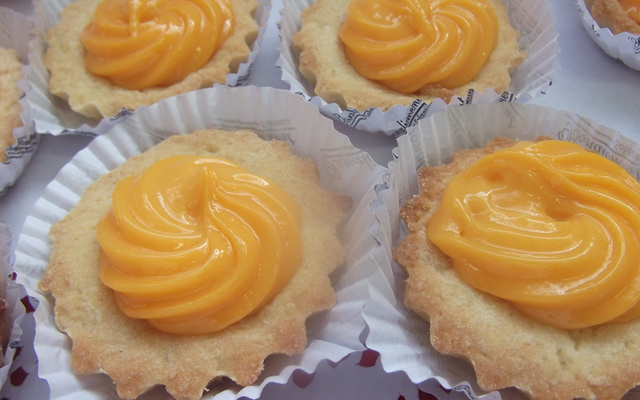 Tortelete de pessego