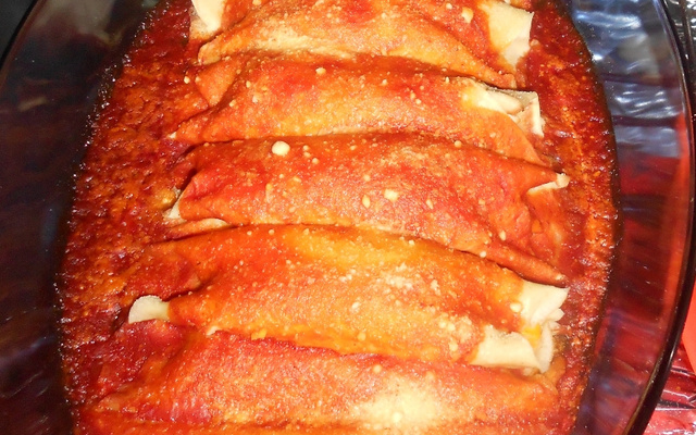 Panqueca simples de frango