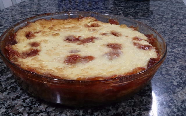 Pudim de forno de goiabada