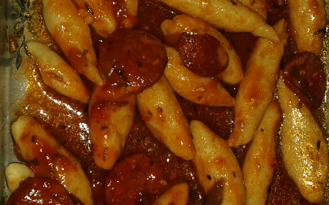 Nhoque de batata doce da minha Nona