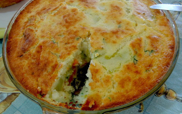 Bolo salgado da Márcia