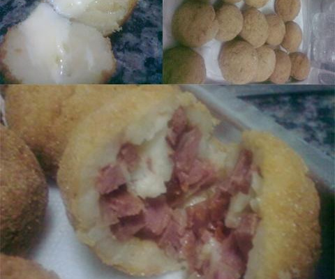 Salgadinho de festa (risóles, bolinha de queijo, coxinha)