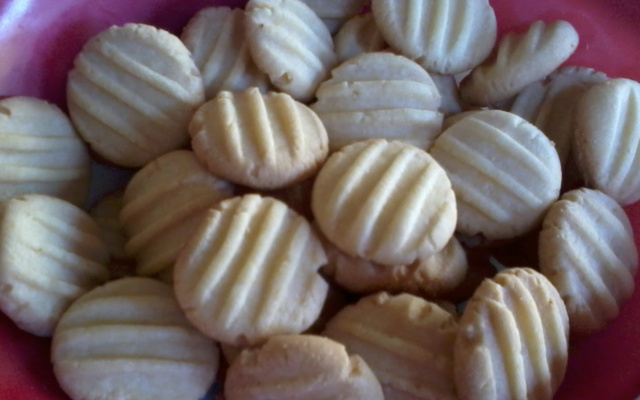 Biscoitos amanteigados