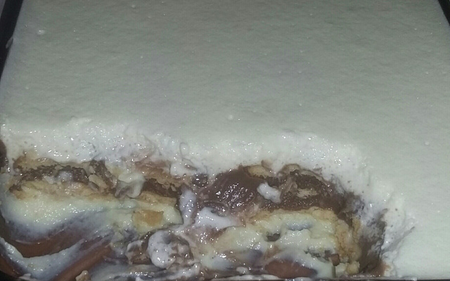 Pavê de chocolate com biscoito maizena